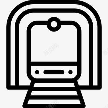 公共环境标识地下公共服务2直线图标图标