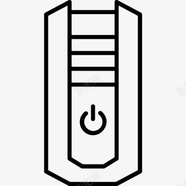 卡牌塔个人电脑电器机箱图标图标