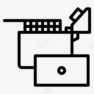 家用小功率电炸锅家用电器17概述图标图标