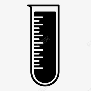 医药实验试管化学实验图标图标