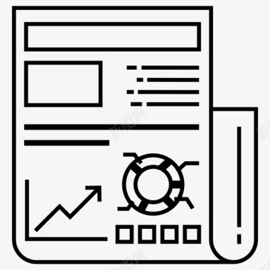 条线图形图形报告分析效率报告图标图标