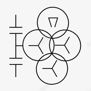四容式电压互感器图标