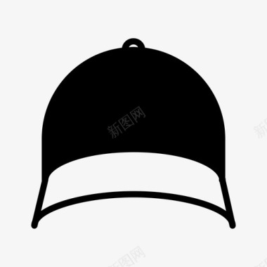 黑白帽子黑白相间的学校标志图标图标