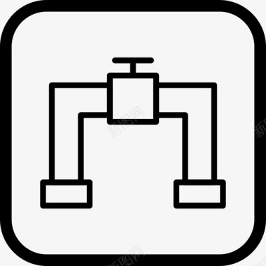 晋城供水管道供水阀门图标图标