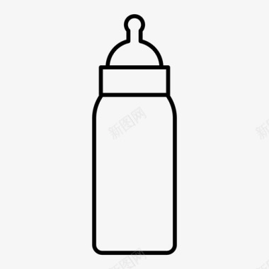奶瓶婴儿碧水源图标图标
