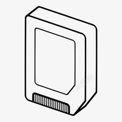 高速存储卡存储卡高速缓存芯片图标高清图片