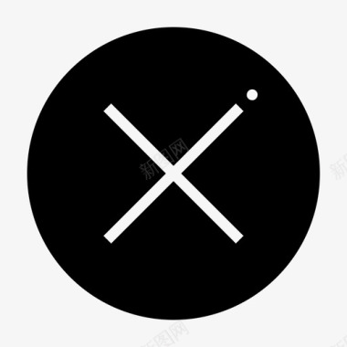 标志符拒绝取消删除图标图标