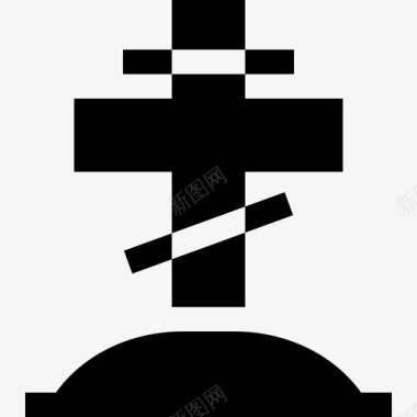 葬礼拜占庭十字架18号葬礼已满图标图标
