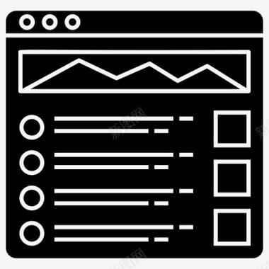 货架框在线统计报告数据分析搜索引擎优化图标图标