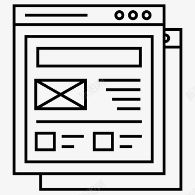 教练布局网页界面公司网站用户界面图标图标