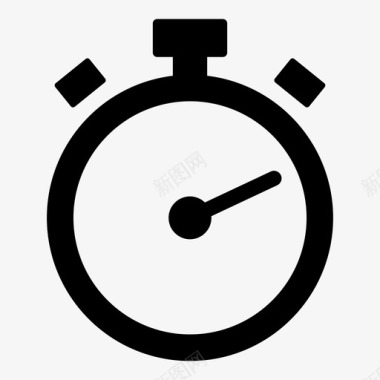 计时器秒表时程表图标图标