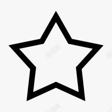 星星最爱五图标图标