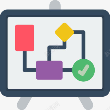 平面设计图框流程图数据科学13平面图图标图标