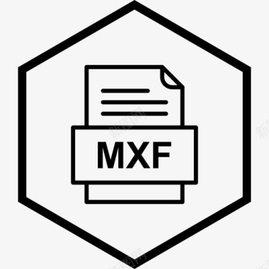 DXF格式mxf文件文件文件类型格式图标图标