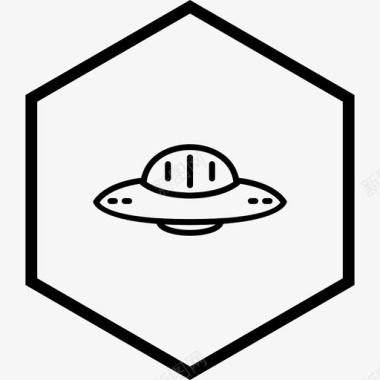 不明飞行物卫星太空图标图标