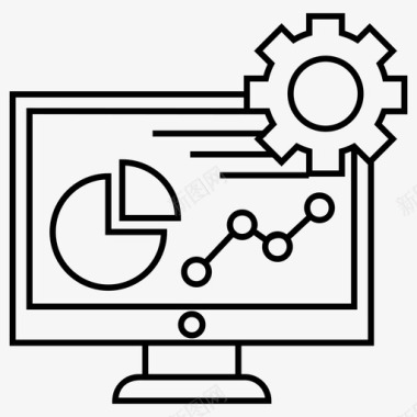 数据信息表格云数据云计算云服务图标图标