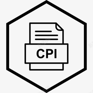 cpi文件文件文件类型格式图标图标