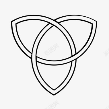 神圣几何波罗密欧环艺术几何学图标图标