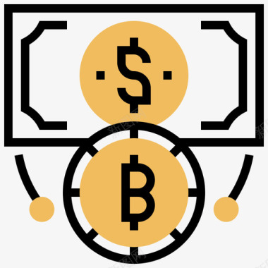 汇率走势汇率区块链39黄影图标图标