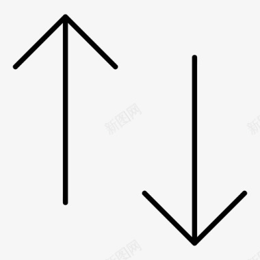 矢量商务箭头免费下载比较箭头方向图标图标