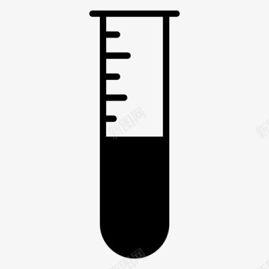 奶牛黑白化学瓶实验物理图标图标