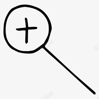 搜索涂鸦看图标图标