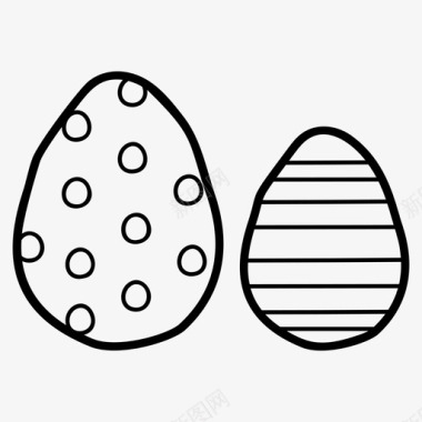 彩蛋圣诞彩蛋装饰图标图标
