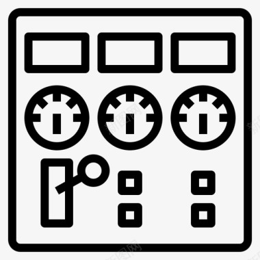 控制图标控制面板工程工厂图标图标