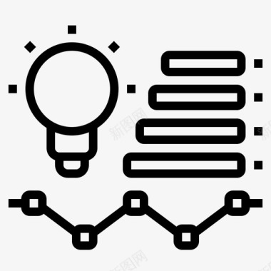 气球样式分析业务图表图标图标