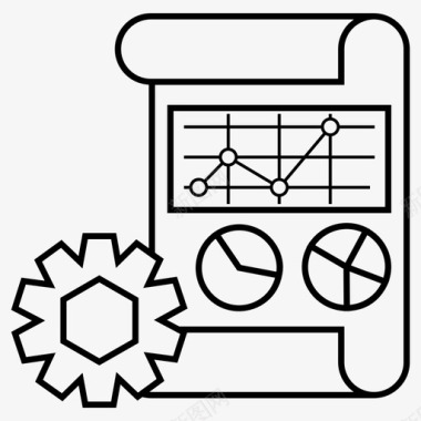 静态静态管理业务生产力报告财务报告图标图标