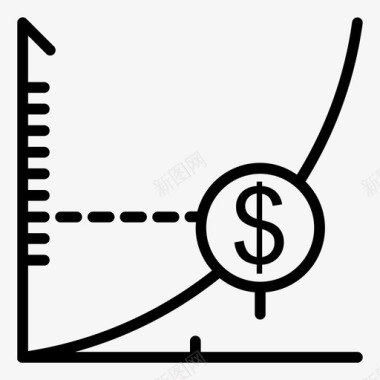 经济全球化经济增长图表图标图标