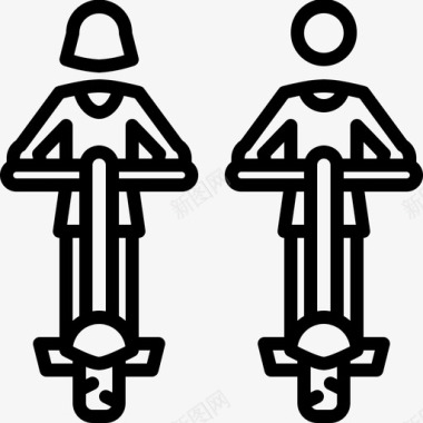 骑摩托车男人交通工具图标图标