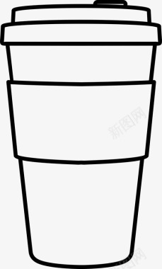 旅游保温杯饮料马克杯图标图标