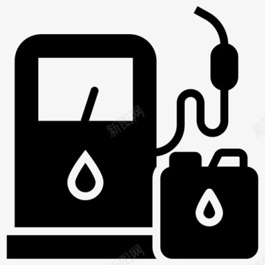 其他生物加油站泵生物柴油生物乙醇图标图标