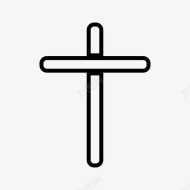 圣诞节图片素材十字架墓地圣诞节图标图标