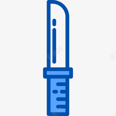 刀户外野营3蓝色图标图标