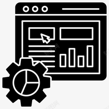 配置网站配置数据分析信息元素图标图标