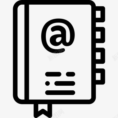 水墨数字8免扣议程数字服务8线性图标图标