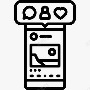 手机简书社交logo应用instagram订阅源应用程序通知图标图标