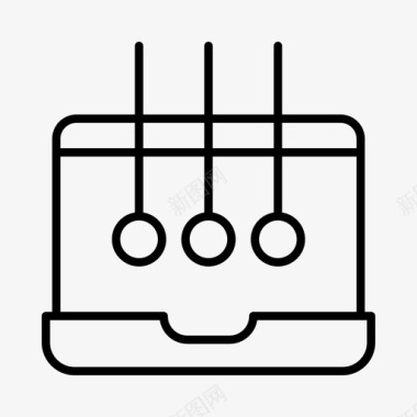 互联网商务海报网络数字电子商务图标图标