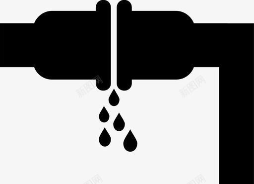 手捧滴水水滴水水龙头图标图标