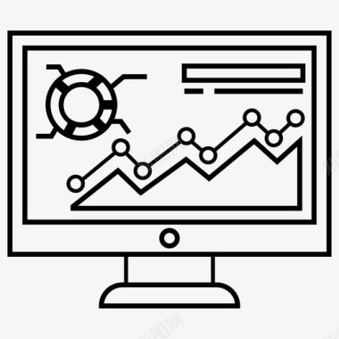 进度报告在线商业分析商业分析商业信息图表图标图标