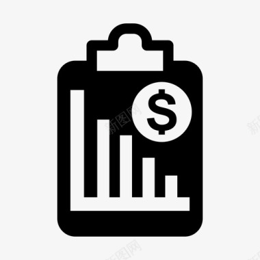 报告年终总结统计分析图表图标图标