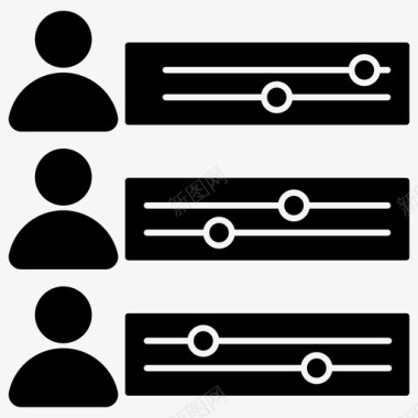 排名员工排名评级团队职位图标图标