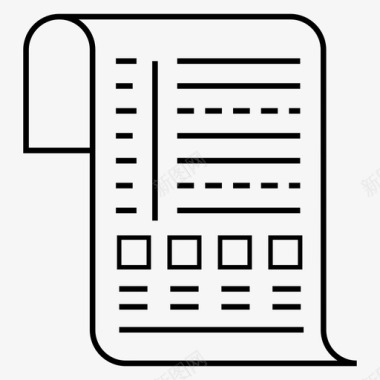 一套刀叉统计报告分析效率报告图标图标