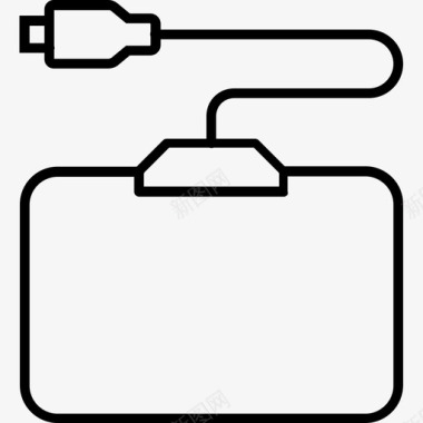 电动鼠标垫绘图家用图标图标