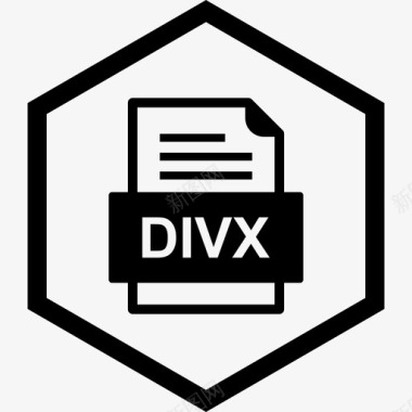 缩进格式divx文件文件文件类型格式图标图标