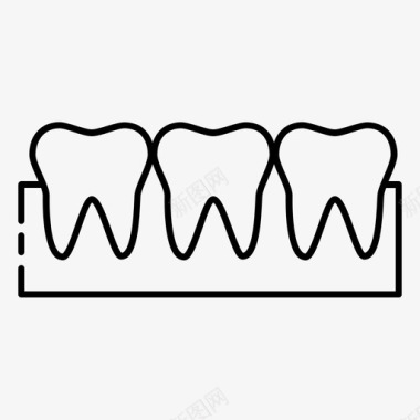 小牙齿牙齿牙医图标图标