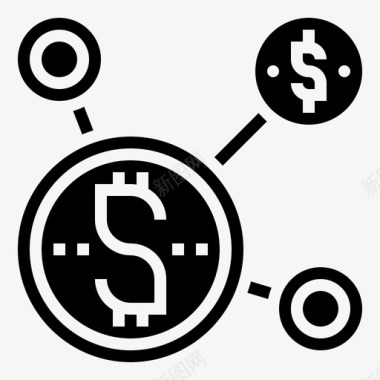 金钱的大厦金钱储蓄和投资15雕文图标图标