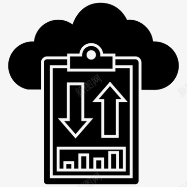 保健品集合云数据数据数据共享图标图标